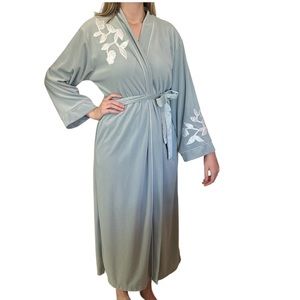 Oscar de la Renta vintage velour robe. Size M
